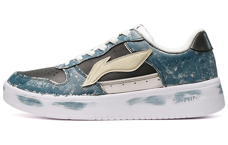 [Custom Shoes] Li-Ning Battle Sky Low 'Blue Black Yellow'