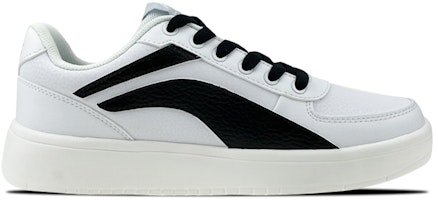 Zapatillas Li-Ning 'Retro Juguetón' en Blanco y Negro con Parches Graffiti. AGCP335-5(Team叁-男款复古字体) Order Zapatillas Li-Ning 'Retro Juguetón' en Blanco y Negro con Parches Graffiti. AGCP335-5(Team叁-男款复古字体)