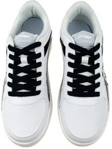 【定制球鞋】LiNing李寧 是在玩鞋 復古 機能 剪影 文字 塗鴉 拼接 低幫 休閒鞋 男款 黑白 Shop 【定制球鞋】LiNing李寧 是在玩鞋 復古 機能 剪影 文字 塗鴉 拼接 低幫 休閒鞋 男款 黑白