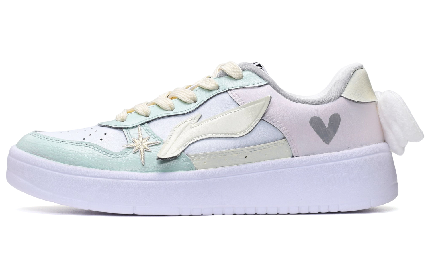 [Custom Shoes] Li-Ning Cass 'White Pink Green Macaron'