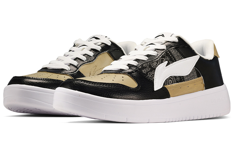[Custom Shoes] Li-Ning Casual Low 'Black Brown Cashew Flower' 圖 3