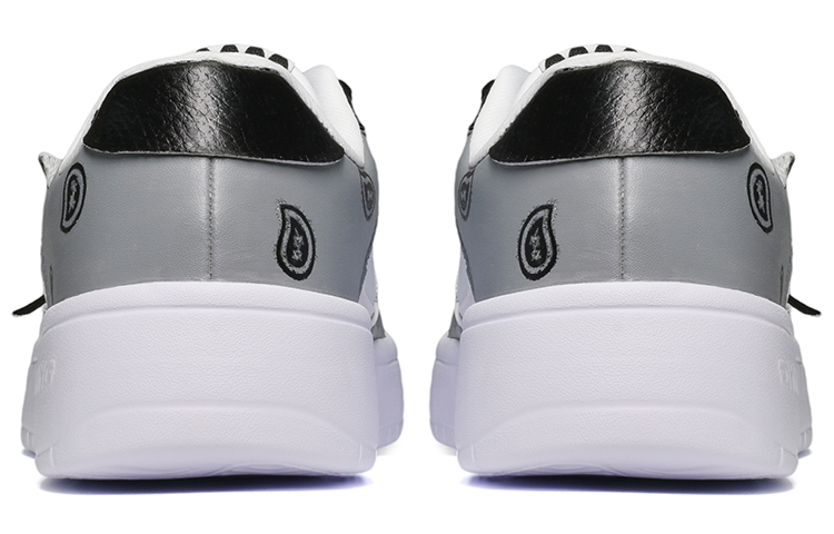 Shop [Sepatu Custom] Li-Ning Kasual Low 'Bunga Jambu Hitam Abu' AGCQ455-2(TeamE-男款腰果花黑灰)