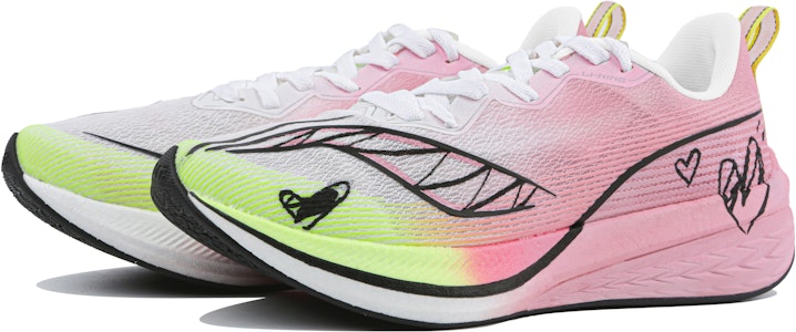 【定制鞋款】李宁 池途6代Pro '涂鸦粉' ARMT013-1(Team4-男款涂鸦少年) Lookbook 【定制鞋款】李宁 池途6代Pro '涂鸦粉' ARMT013-1(Team4-男款涂鸦少年)