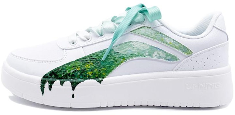 리닝 클래식 '모네 밀밭 화이트-그린' (커스텀 슈즈) AGCP335-7(Team40-男款梵高麦田绿QD) Buy 리닝 클래식 '모네 밀밭 화이트-그린' (커스텀 슈즈) AGCP335-7(Team40-男款梵高麦田绿QD)