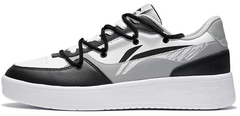 Zapatillas Li-Ning Classic Deconstructed Low 'Negro Blanco Gris' AGCR197-6-(TeamY-男款复古经典黑白灰) Buy Zapatillas Li-Ning Classic Deconstructed Low 'Negro Blanco Gris' AGCR197-6-(TeamY-男款复古经典黑白灰)