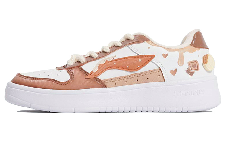 Buy カスタムシューズ 李寧 クラシック ロー 「溶けたチョコクッキー」 AGCQ455-2(TeamP-巧克力流心)