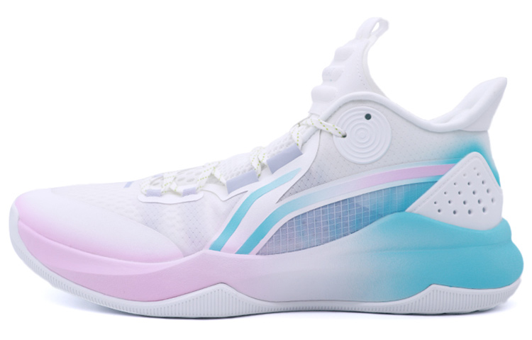 [Custom Shoes] Li-Ning Combat Low 'Blue White Pink'