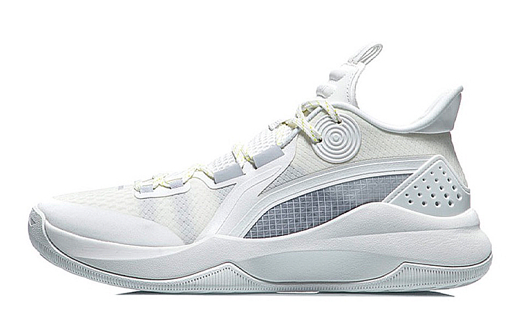 Sizing [Sepatu Kustom] Li-Ning Combat Rendah 'Dunk Duck Putih Hitam Merah' ABPR027-2(Team叁-男款灌篮鸭2.0)