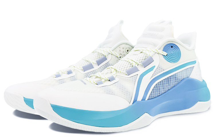 Lookbook 李寧コンバットロー「マカロン グラデ青白」 ABPR027-2(Team40-男款马卡龙渐变蓝QD)