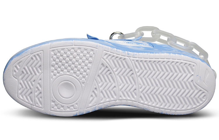 Purchase 【定製球鞋】 LiNing李寧 克萊因藍 做舊 壓克力鏈 百搭 送男友 經典休閒 低幫 板鞋 男款 藍白