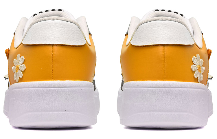 Shop [Sepatu Kustom] Li-Ning Kustom 'Putih Kuning Hitam Daisy' AGCQ455-2(TeamE-男款小雏菊白黄黑)