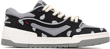 【定制球鞋】 LiNing李寧 腰果花 塗鴉 街頭 百搭 潮流 復古 休閒 低幫 板鞋 男款 黑白灰 Order 【定制球鞋】 LiNing李寧 腰果花 塗鴉 街頭 百搭 潮流 復古 休閒 低幫 板鞋 男款 黑白灰