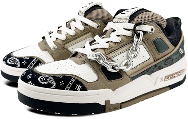 리닝 커스텀 로우 '라피아 페이즐리 브라운 그레이' (59 characters) AGCR297-4(Team叁-男款灰绿腰果S-BOXQD) Lookbook 리닝 커스텀 로우 '라피아 페이즐리 브라운 그레이' (59 characters) AGCR297-4(Team叁-男款灰绿腰果S-BOXQD)