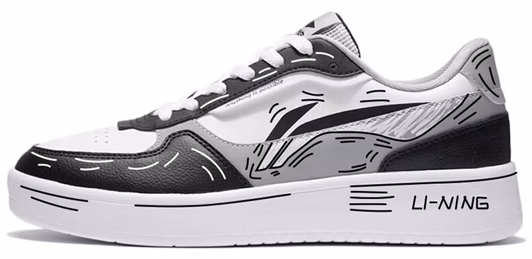 custom-shoes-li-ning-deconstructed-low-top-black-white-grey