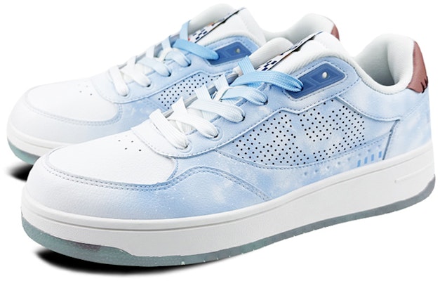 리닝 디즈니 로우탑 '블루 화이트 그라데이션' (커스텀) AGCR203-2(Team叁-男款唐老鸭渐变S-BOX) Lookbook 리닝 디즈니 로우탑 '블루 화이트 그라데이션' (커스텀) AGCR203-2(Team叁-男款唐老鸭渐变S-BOX)