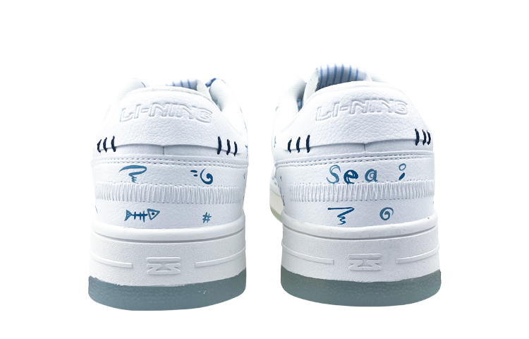 Purchase [定制鞋] 李宁 迪士尼 x 低帮运动鞋 '唐老鸭涂鸦' AGCR203-2(Team叁-男款唐老鸭艺术涂鸦白蓝)
