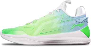 【訂製籃球鞋】 LiNing李寧 閃能2.0 減震防滑耐磨 馬卡龍漸變噴繪 限量特殊鞋盒 低筒 篮球鞋 男款 綠藍白 Buy 【訂製籃球鞋】 LiNing李寧 閃能2.0 減震防滑耐磨 馬卡龍漸變噴繪 限量特殊鞋盒 低筒 篮球鞋 男款 綠藍白