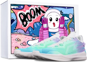 【定製籃球鞋】LiNing 李寧 閃能2.0 馬卡龍漸變噴繪 限量特殊鞋盒 減震防滑耐磨 低筒 實戰籃球鞋 男款 藍紫白 Buy 【定製籃球鞋】LiNing 李寧 閃能2.0 馬卡龍漸變噴繪 限量特殊鞋盒 減震防滑耐磨 低筒 實戰籃球鞋 男款 藍紫白