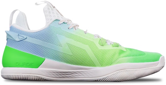 【訂製籃球鞋】 LiNing李寧 閃能2.0 減震防滑耐磨 馬卡龍漸變噴繪 限量特殊鞋盒 低筒 篮球鞋 男款 綠藍白 Order 【訂製籃球鞋】 LiNing李寧 閃能2.0 減震防滑耐磨 馬卡龍漸變噴繪 限量特殊鞋盒 低筒 篮球鞋 男款 綠藍白