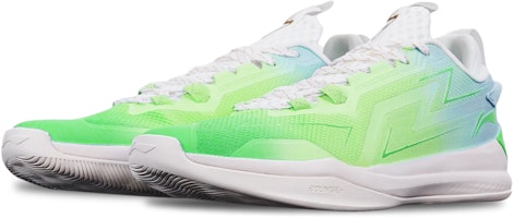 【訂製籃球鞋】 LiNing李寧 閃能2.0 減震防滑耐磨 馬卡龍漸變噴繪 限量特殊鞋盒 低筒 篮球鞋 男款 綠藍白 Lookbook 【訂製籃球鞋】 LiNing李寧 閃能2.0 減震防滑耐磨 馬卡龍漸變噴繪 限量特殊鞋盒 低筒 篮球鞋 男款 綠藍白