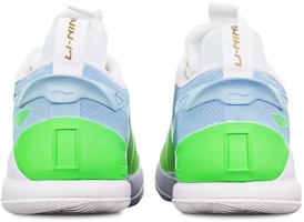 【訂製籃球鞋】 LiNing李寧 閃能2.0 減震防滑耐磨 馬卡龍漸變噴繪 限量特殊鞋盒 低筒 篮球鞋 男款 綠藍白 Shop 【訂製籃球鞋】 LiNing李寧 閃能2.0 減震防滑耐磨 馬卡龍漸變噴繪 限量特殊鞋盒 低筒 篮球鞋 男款 綠藍白