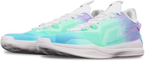 【定製籃球鞋】LiNing 李寧 閃能2.0 馬卡龍漸變噴繪 限量特殊鞋盒 減震防滑耐磨 低筒 實戰籃球鞋 男款 藍紫白 Shop 【定製籃球鞋】LiNing 李寧 閃能2.0 馬卡龍漸變噴繪 限量特殊鞋盒 減震防滑耐磨 低筒 實戰籃球鞋 男款 藍紫白