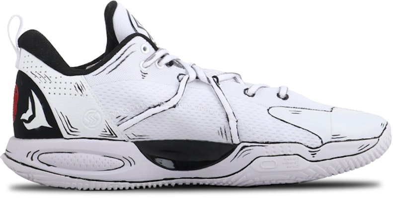 리닝 플래시 8 '흑백 윤곽' (Li-Ning Flash 8 'Black and White Outline') ABPS003-1(TeamSix-男款中式二次元主题) Order 리닝 플래시 8 '흑백 윤곽' (Li-Ning Flash 8 'Black and White Outline') ABPS003-1(TeamSix-男款中式二次元主题)