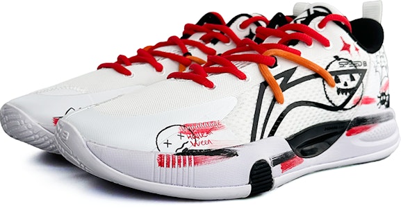 李寧 フラッシュ8 Low ハロウィン落書きカスタム ABPS003-1(Team13-男款万圣节涂鸦定制A) Lookbook 李寧 フラッシュ8 Low ハロウィン落書きカスタム ABPS003-1(Team13-男款万圣节涂鸦定制A)
