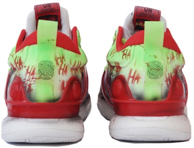 【定制球鞋】LiNing李寧 閃擊8 Premium 白紅 小丑 噴繪 國潮實戰籃球鞋 男款 紅綠紫 Purchase 【定制球鞋】LiNing李寧 閃擊8 Premium 白紅 小丑 噴繪 國潮實戰籃球鞋 男款 紅綠紫