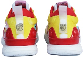 【定製球鞋】 LiNing李寧 閃擊8 Premium 可愛小熊 噴繪 國潮 低幫 實戰籃球鞋 男款 黃紅棕 Shop 【定製球鞋】 LiNing李寧 閃擊8 Premium 可愛小熊 噴繪 國潮 低幫 實戰籃球鞋 男款 黃紅棕