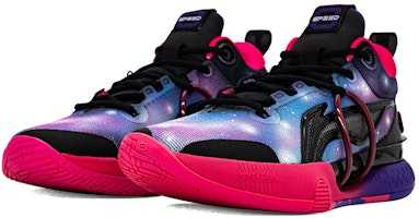 李寧 フラッシュ8 プレミアム「星空グラデーション」 ABAR071-2(Team肆-男款星空渐变喷绘) Lookbook 李寧 フラッシュ8 プレミアム「星空グラデーション」 ABAR071-2(Team肆-男款星空渐变喷绘)