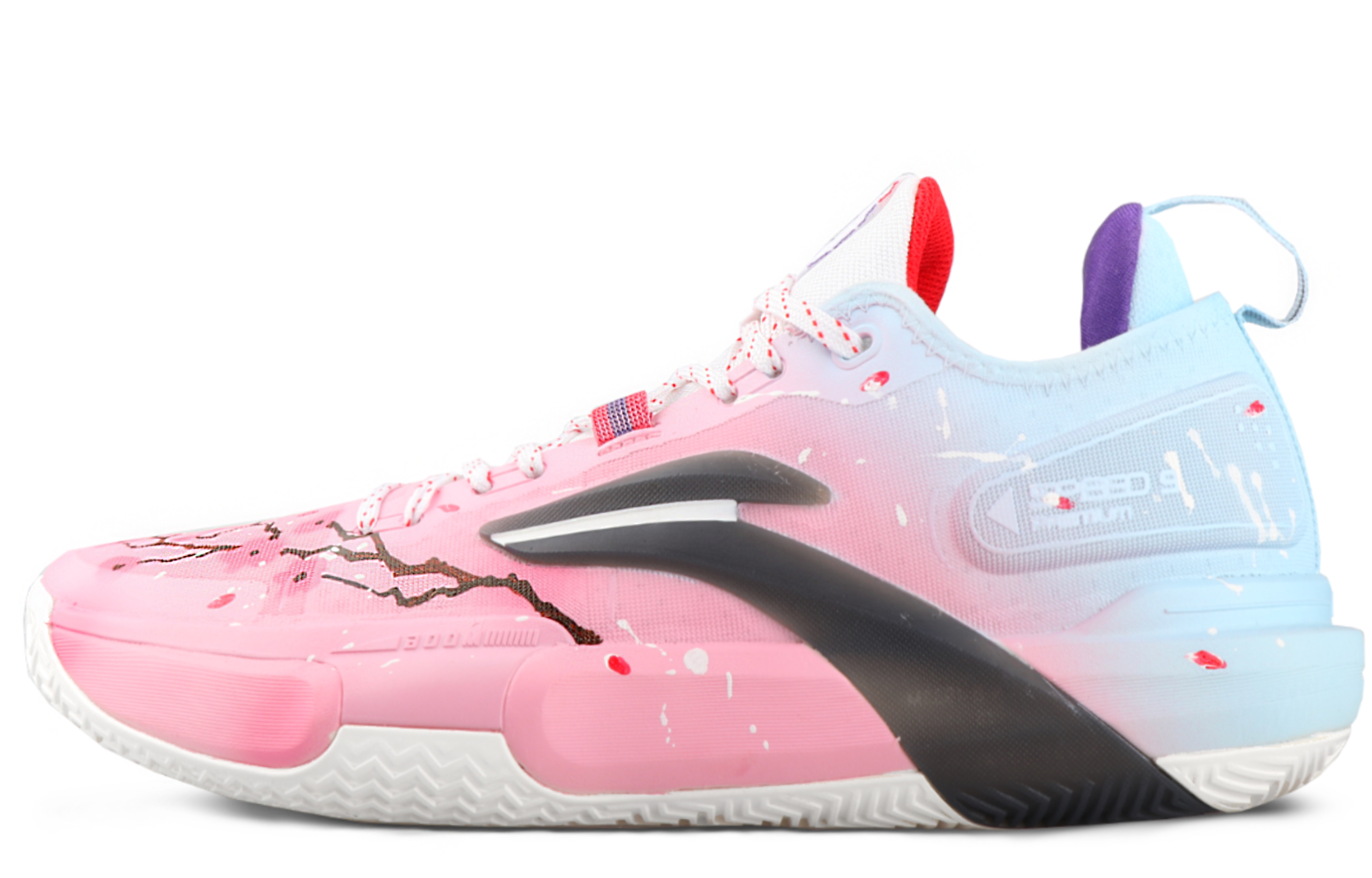 [Custom Shoes] Li-Ning Flash 9 Premium 'Gradient Blue-Pink'