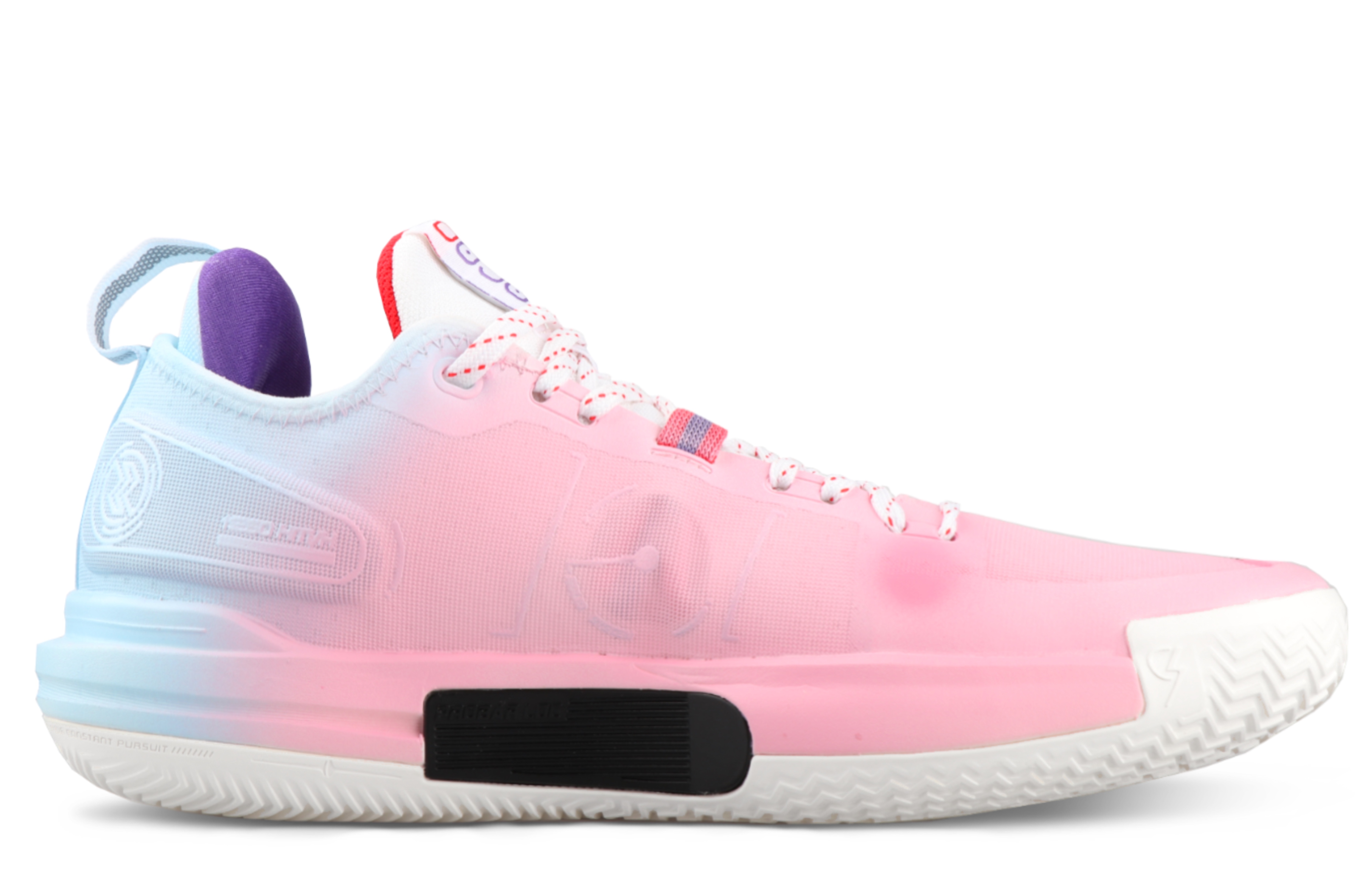 Order [Zapatillas Personalizadas] Li-Ning Flash 9 Premium 'Degradado Azul-Rosa' ABAS071-2(TeamSix-男款-樱花)