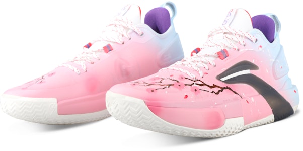 【訂製球鞋】LiNing李寧 閃擊9 Premium 國潮風 漸變 實戰防滑 耐磨透氣 防側翻 低筒 籃球鞋 男款 藍粉 Lookbook 【訂製球鞋】LiNing李寧 閃擊9 Premium 國潮風 漸變 實戰防滑 耐磨透氣 防側翻 低筒 籃球鞋 男款 藍粉