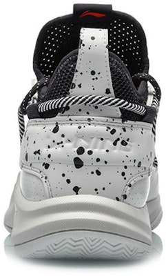 리닝 플래시 로우 '독사 제비'(커스텀) ABPQ047-3(Team柒-泼墨黑白减震防滑低帮) 2