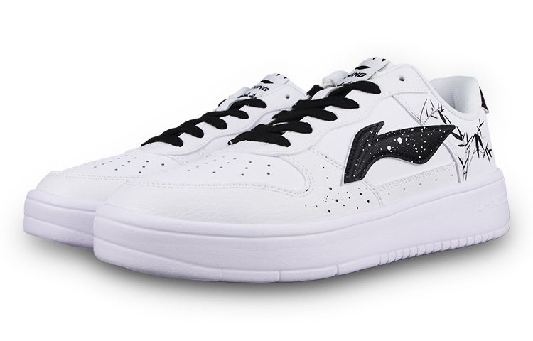 Lookbook 【定制鞋款】李宁 四君子“竹白黑” AGCQ455-2(Team58-四君子竹男)