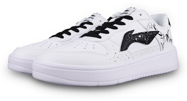 【定製球鞋】LiNing李寧 四君子竹 節節高升 國風 潑墨 耐磨通風 低筒 板鞋 男款 白黑 Lookbook 【定製球鞋】LiNing李寧 四君子竹 節節高升 國風 潑墨 耐磨通風 低筒 板鞋 男款 白黑