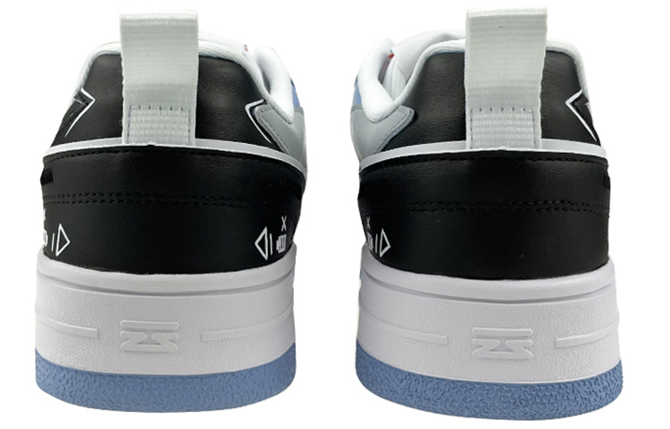 Purchase [Kasut Custom] Li-Ning Function Retro Low 'Graffiti Hitam Putih' AGCS135-3(Team叁-男款复古银色)