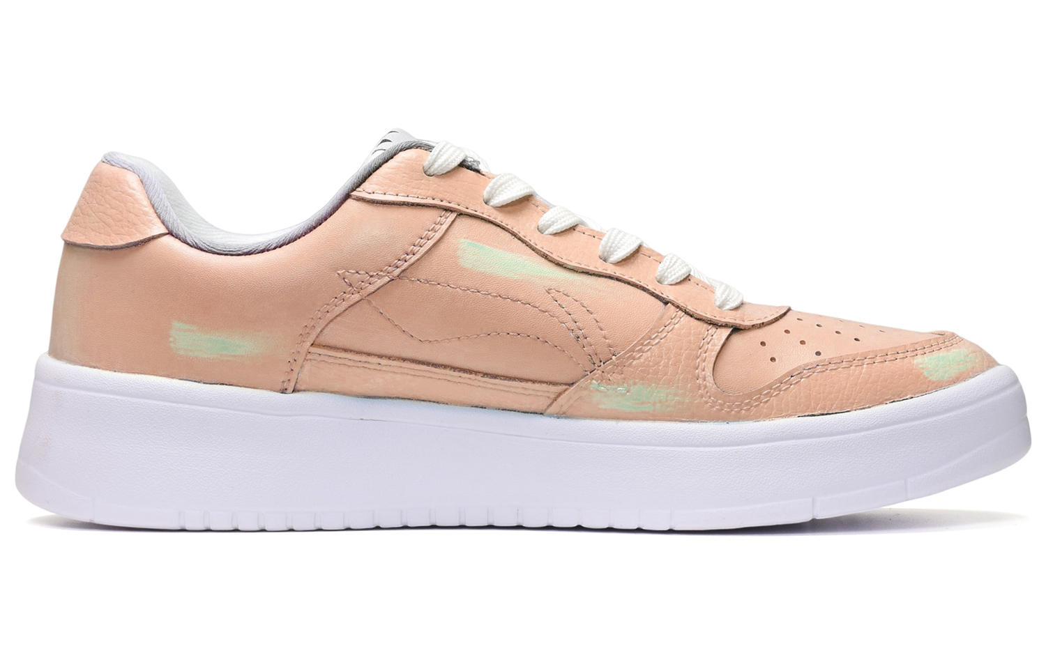 Order [Sepatu Custom] Li-Ning Kass 'Oranye Hijau' AGCQ455-2(TeamE-男款心电图橘绿)