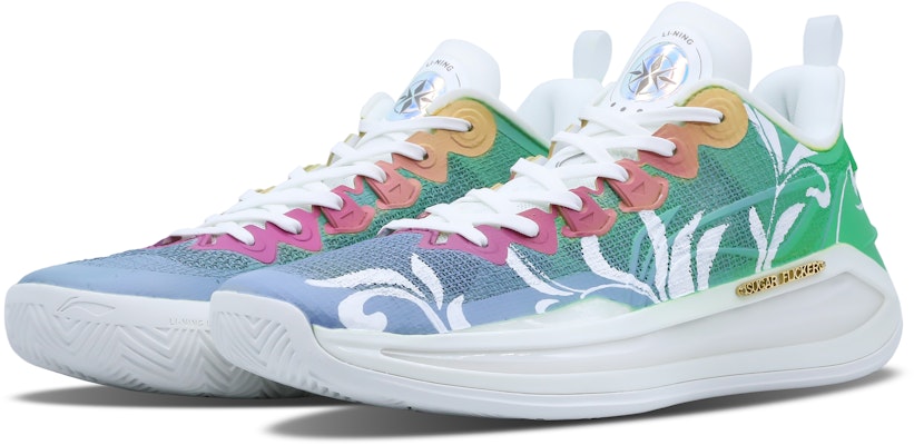 리닝 리런 3 V2 '라일락 청록' (커스텀 슈즈) ABAT057-3-(Teamone-利刃丁香蓝绿) Lookbook 리닝 리런 3 V2 '라일락 청록' (커스텀 슈즈) ABAT057-3-(Teamone-利刃丁香蓝绿)