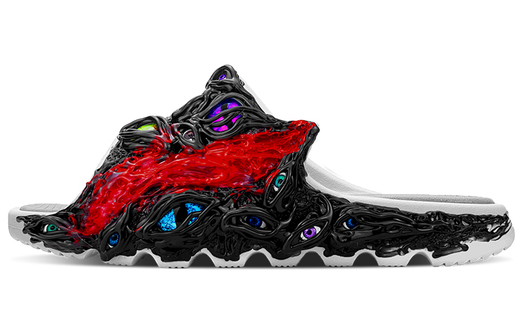 [Custom Shoes] Li-Ning LNBB Slide 'Cthulhu vs Venom'