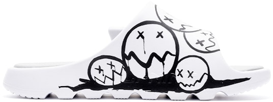 Zapatillas Li-Ning LNBB Slide 'Graffiti a Mano con Cara Llorando' ABTR005-1(TeamR-男款哭脸黑白) Order Zapatillas Li-Ning LNBB Slide 'Graffiti a Mano con Cara Llorando' ABTR005-1(TeamR-男款哭脸黑白)