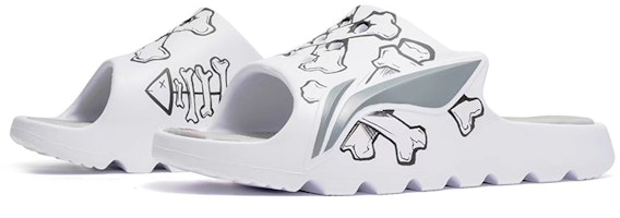 【定制鞋】李宁LNBB拖鞋“石器时代涂鸦” ABTR005-1(TeamR-男款石器时代黑白) Lookbook 【定制鞋】李宁LNBB拖鞋“石器时代涂鸦” ABTR005-1(TeamR-男款石器时代黑白)