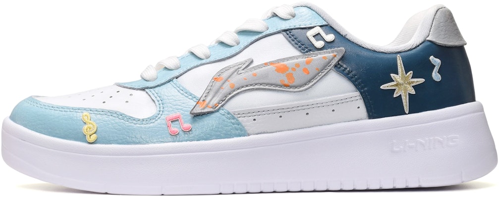 리닝 커스텀 로우탑 '회백청' (Li-Ning Custom Low-top 'Grey White Blue') AGCQ455-2(TeamE-男款音符灰白蓝) Buy 리닝 커스텀 로우탑 '회백청' (Li-Ning Custom Low-top 'Grey White Blue') AGCQ455-2(TeamE-男款音符灰白蓝)