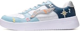 Buy 리닝 커스텀 로우탑 '회백청' (Li-Ning Custom Low-top 'Grey White Blue') AGCQ455-2(TeamE-男款音符灰白蓝)