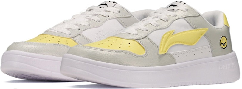 李寧カスタム・ローカット「スマイリー グレーイエロー」 AGCQ455-2(TeamE-男款笑脸灰黄) Lookbook 李寧カスタム・ローカット「スマイリー グレーイエロー」 AGCQ455-2(TeamE-男款笑脸灰黄)