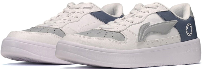 Zapatillas Li-Ning 'Diseño Espina' en gris y azul, corte bajo. AGCQ455-2(TeamE-男款荆棘花纹灰蓝) Lookbook Zapatillas Li-Ning 'Diseño Espina' en gris y azul, corte bajo. AGCQ455-2(TeamE-男款荆棘花纹灰蓝)