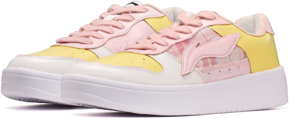 리닝 커스텀 로우탑 '옐로우 핑크 로맨스' (Li-Ning Custom Low-top 'Yellow Pink Romance') AGCQ455-2(TeamE-男款粉色浪漫黄粉) Lookbook 리닝 커스텀 로우탑 '옐로우 핑크 로맨스' (Li-Ning Custom Low-top 'Yellow Pink Romance') AGCQ455-2(TeamE-男款粉色浪漫黄粉)