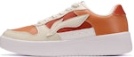 Buy 리닝 커스텀 로우탑 스니커즈 (오렌지 레드 화이트) AGCQ455-2(TeamE-男款拼色橙红白)