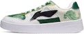 리닝 커스텀 로우 '블랙 화이트 그린' (Li-Ning Custom Low 'Black White Green') AGCQ455-2(TeamE-男款云纹黑白绿)
